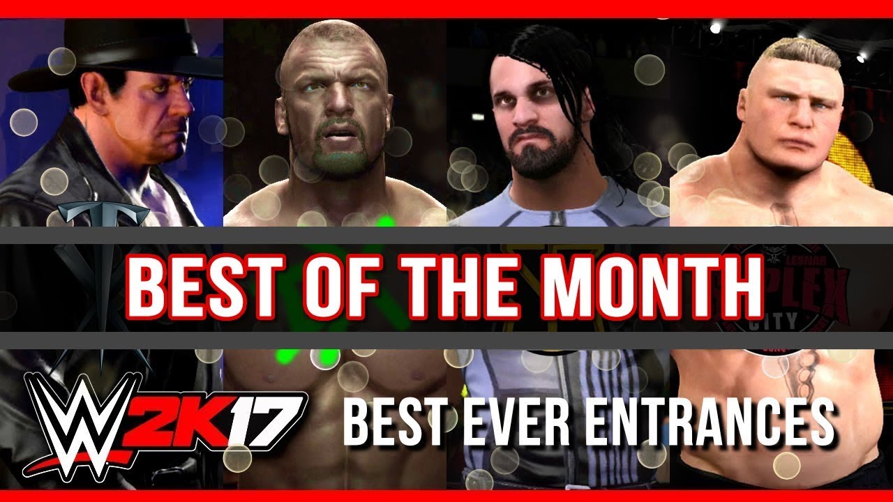 WWE 2K17 Best Entrances for PS4/XB1 (Gameplay Montage)