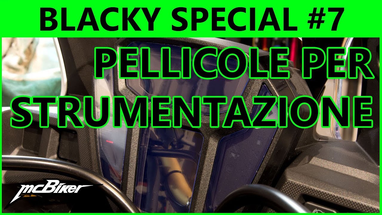 PELLICOLE STRUMENTAZIONE AFRICA TWIN | [BLACKY SPECIAL #7
