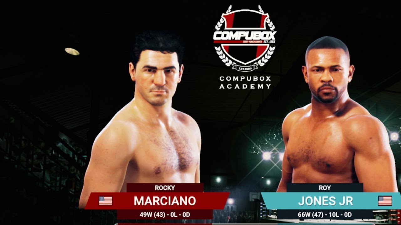 Undisputed Boxing Game Simulation – Rocky Marciano vs. Roy Jones Jr.: An Iconic Match