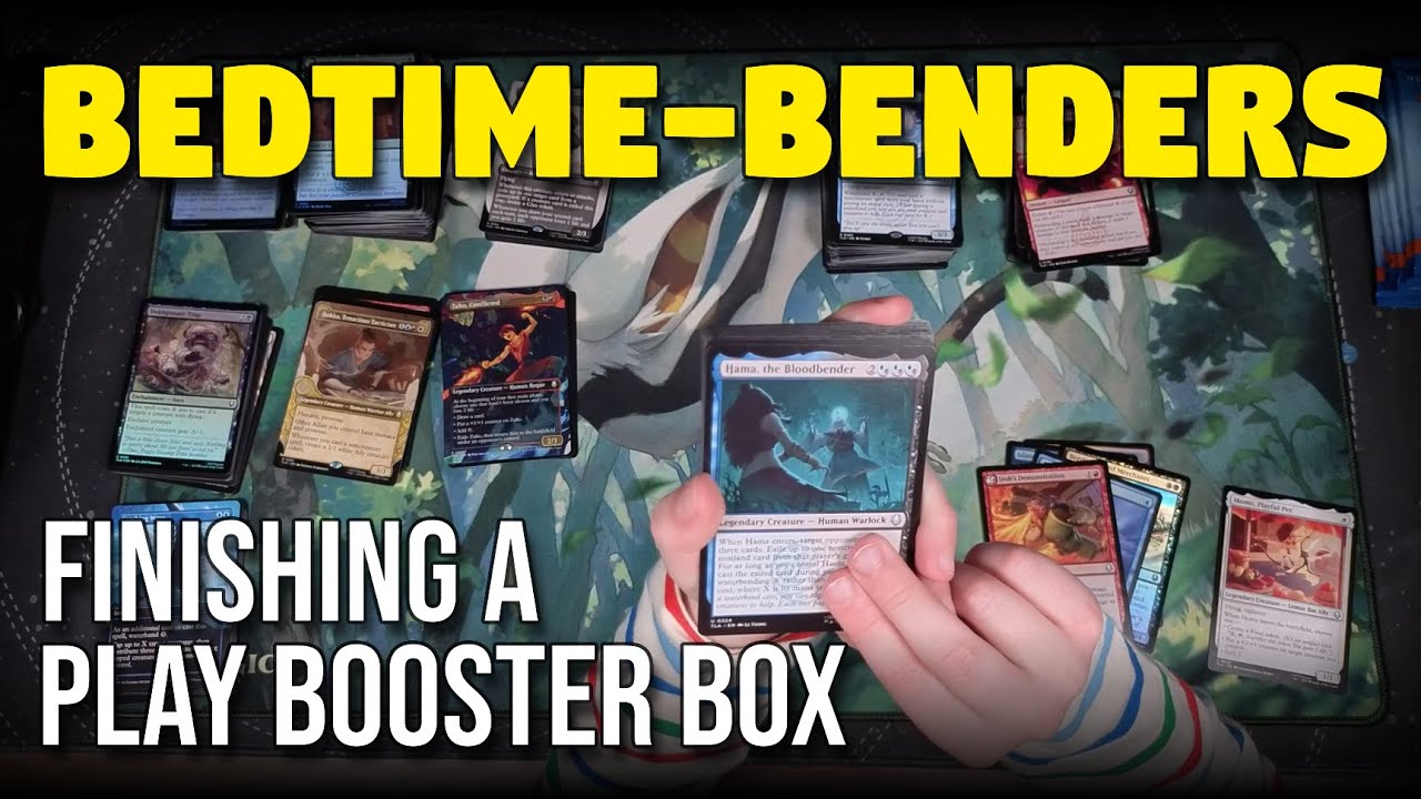 Finishing up our MTG Avatar Play Booster Box