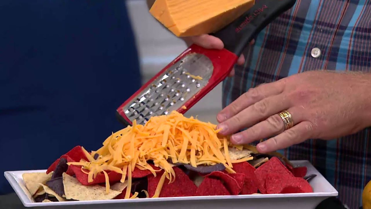Microplane 3-piece Artisan Fine, Ribbon, & Extra Coarse Graters/Zesters with David Venable