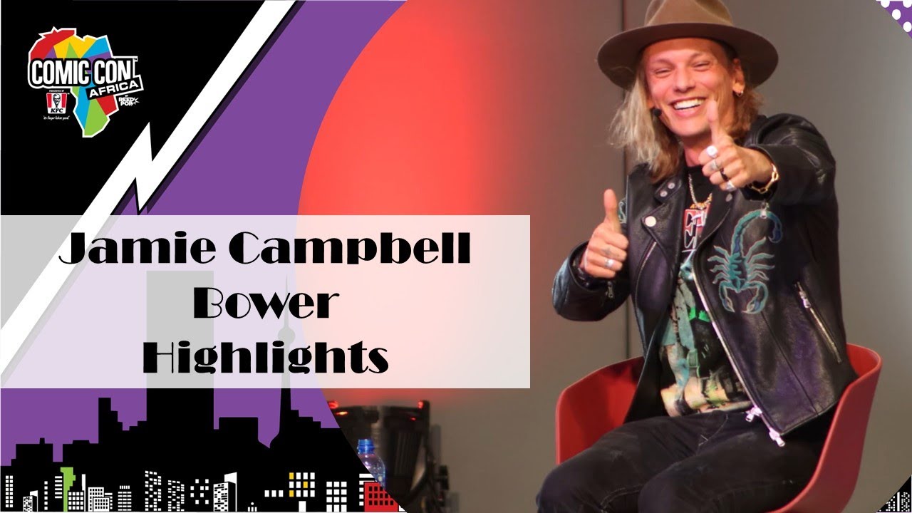 Jamie Campbell Bower (Vecna) at Comic Con Africa 2022 (Best of Panel Discussions on Main Stage)