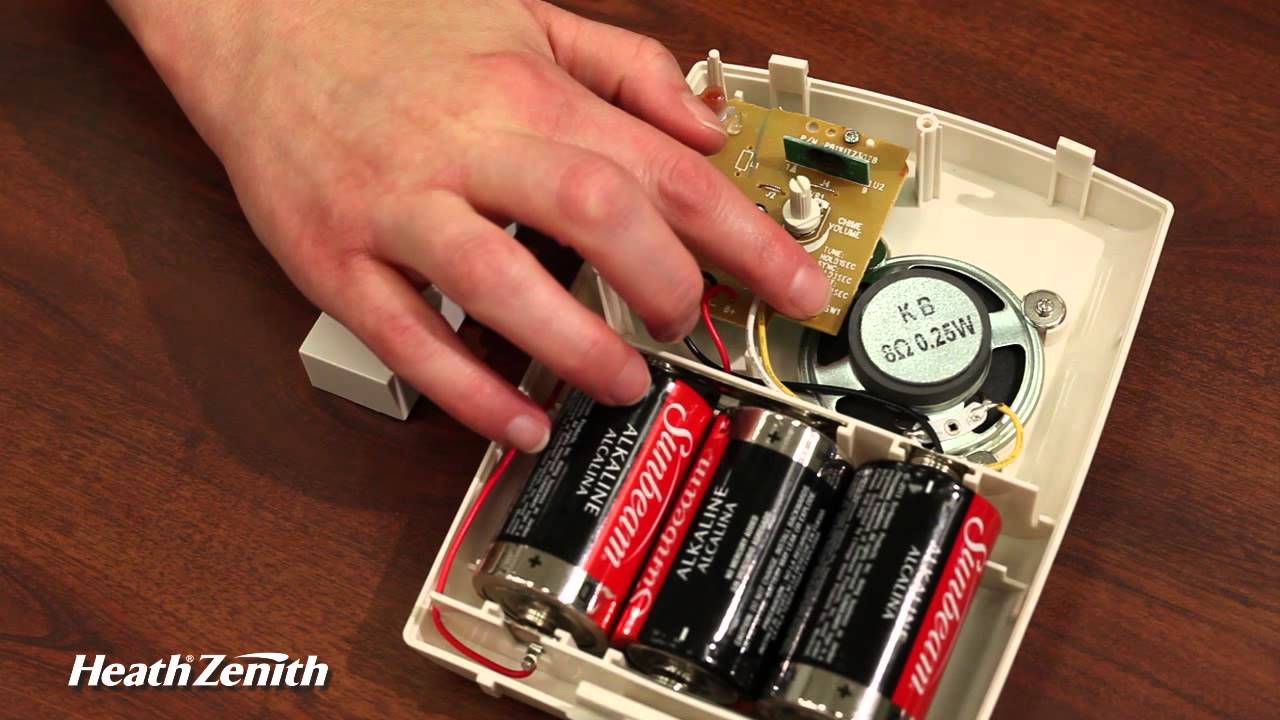 HeathZenith - How to Sync your Wireless Chimes and push button