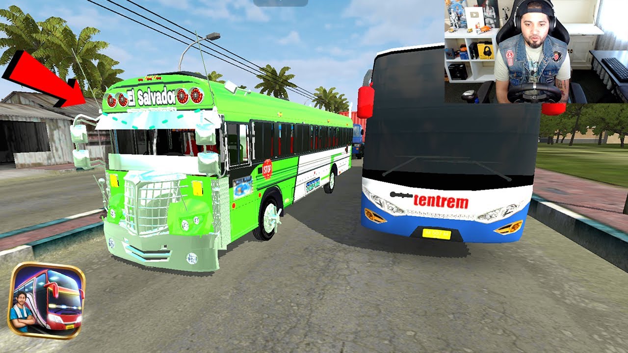 LOS BUSEROS DE EL SALVADOR  | Bus Simulator Indonesia EL MEJOR BUS