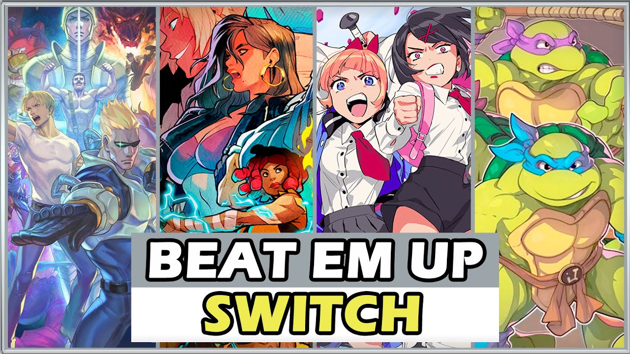 TOP 40 BEST BEAT 'EM UP GAMES ON NINTENDO SWITCH (2025)