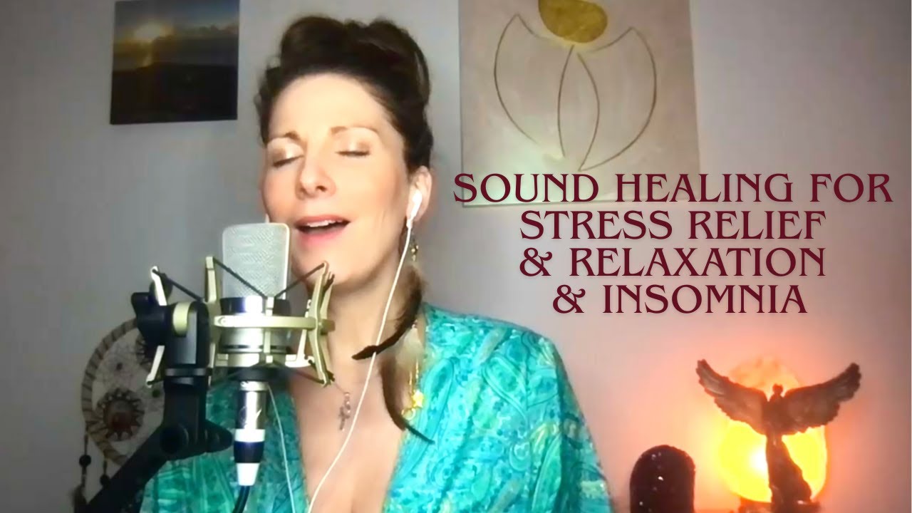 Sound Healing for STRESS RELIEF & RELAXATION & INSOMNIA | Healing Music | Light Codes