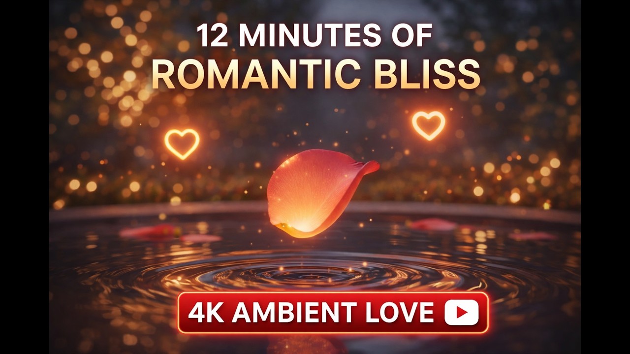 12 Minutes of Pure Romantic Bliss | Ambient Love Music & 4K Visuals