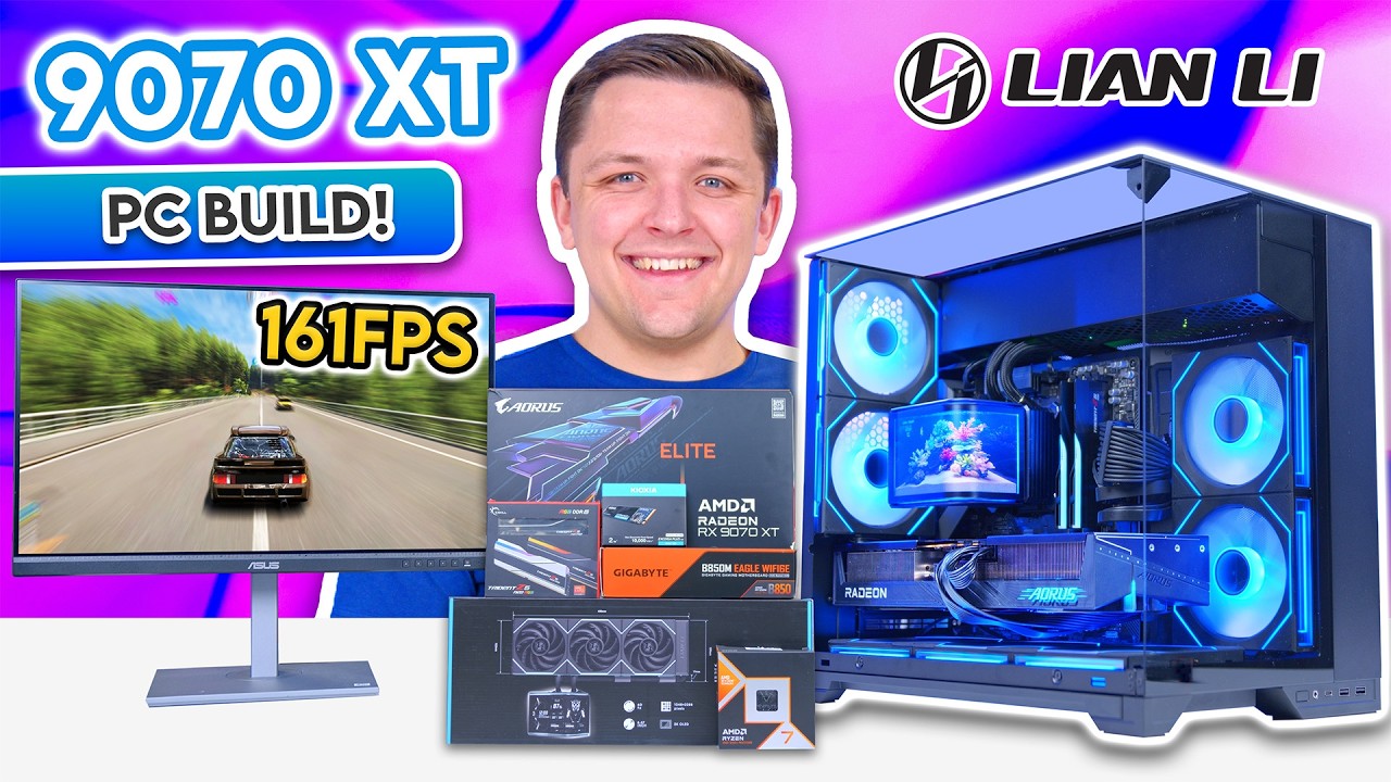 Лучшая сборка игрового ПК с RX 9070 XT 2026! 🙌 [Полное руководство по сборке]