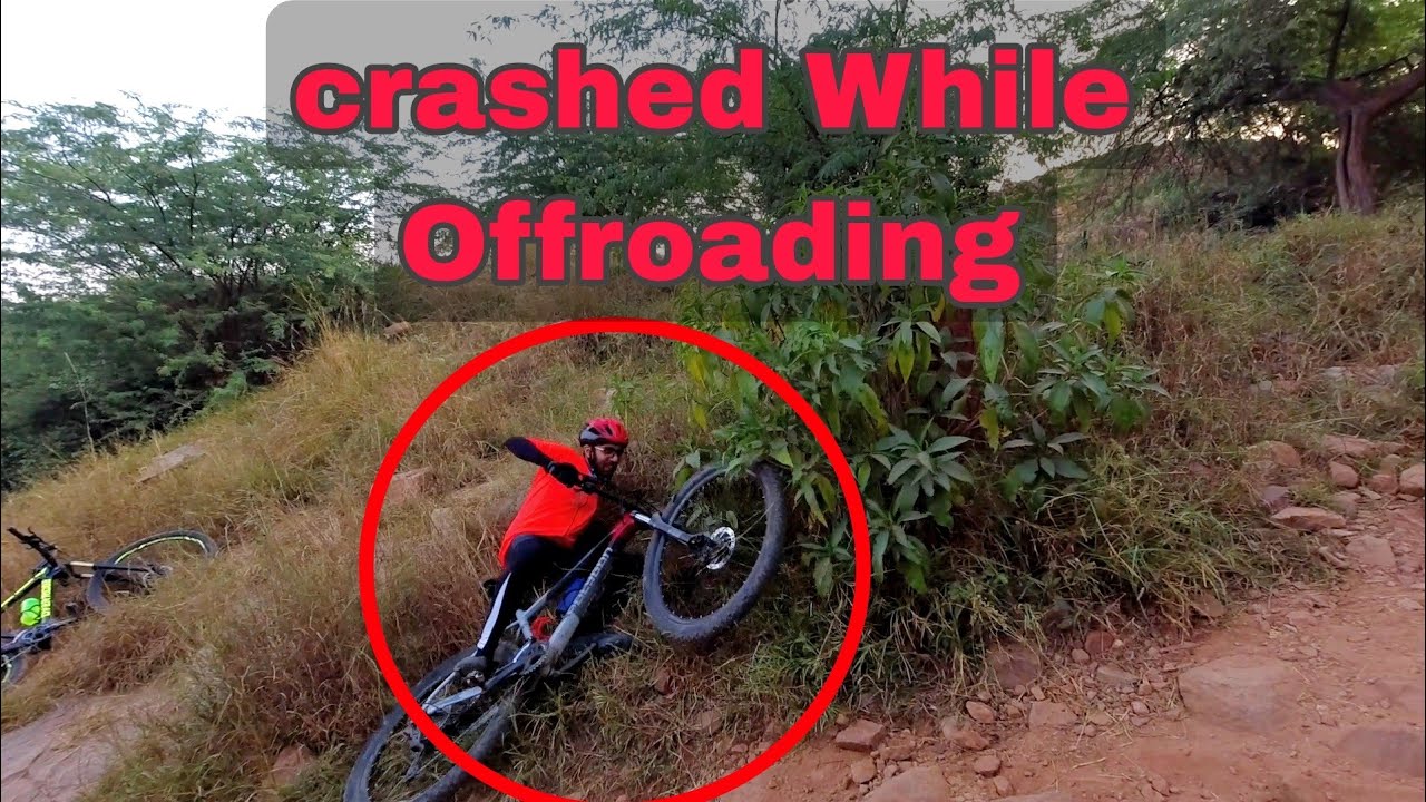 This Bicycle Crashed while Offroading in Sanjay Van