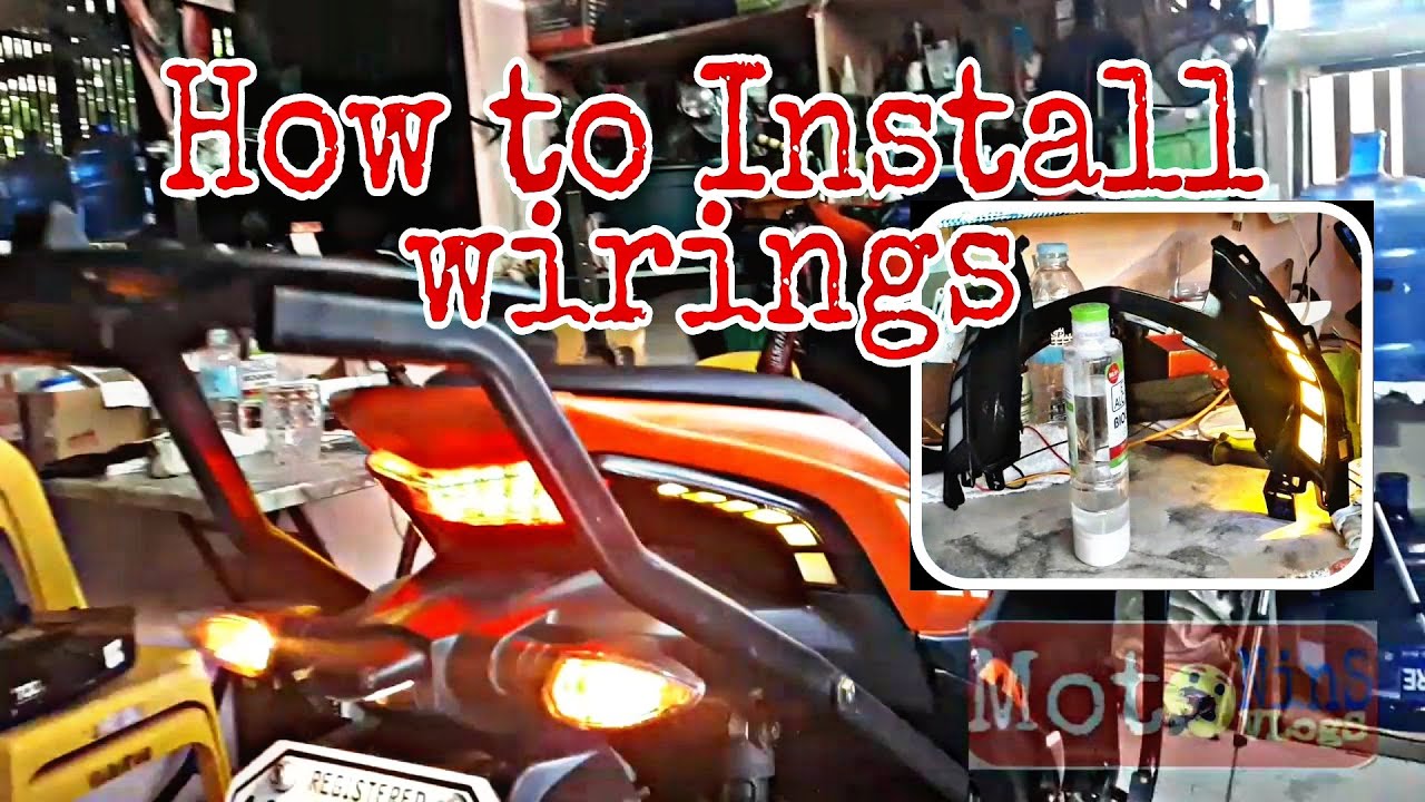 How to install AEROX (v1) Tail lights.(Signal & park lights)
