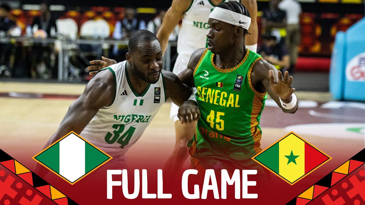 Quarter-Finals | Nigeria v Senegal | Full Basketball Game | FIBA AfroBasket 2025