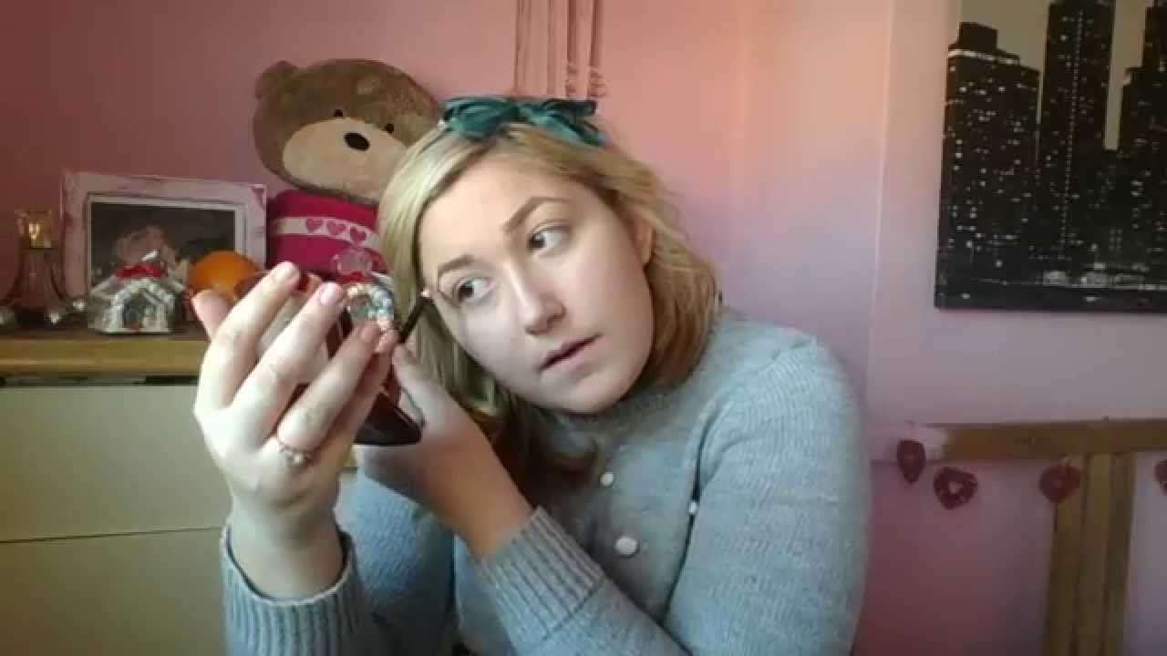Winter, Sparkly gold rose eye - make up tutorial (part 1/2)