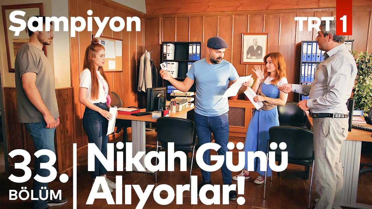 Zafer ve Nesli'nin Nikah Dairesindeki Karşılaşıyorlar! | Şampiyon 33. Bölüm