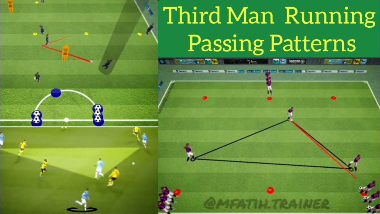5 Third Man Running Passing Patterns 