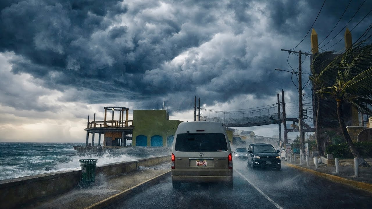 second cold front impacting Montego Bay Jamaica