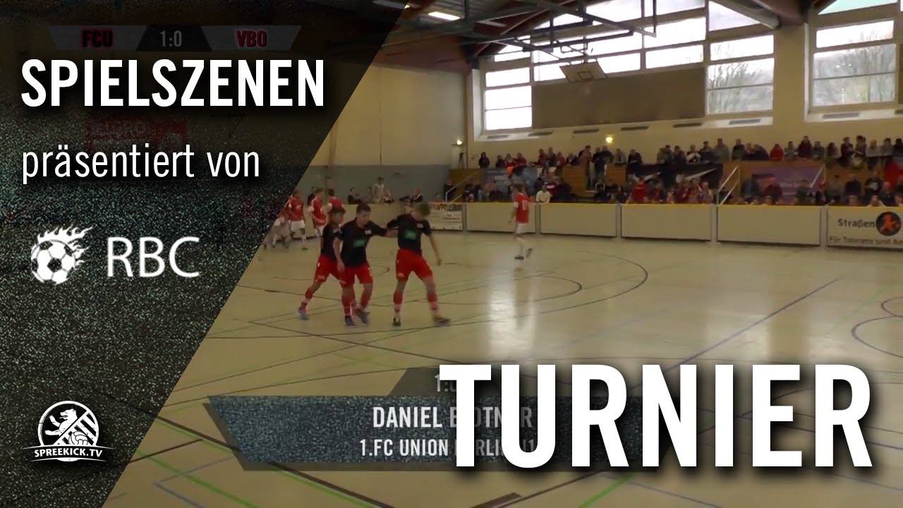 1.FC Union Berlin - Velje Boldklub (13. Range Bau Cup, U17 B-Junioren, Halbfinale) - Spielszenen