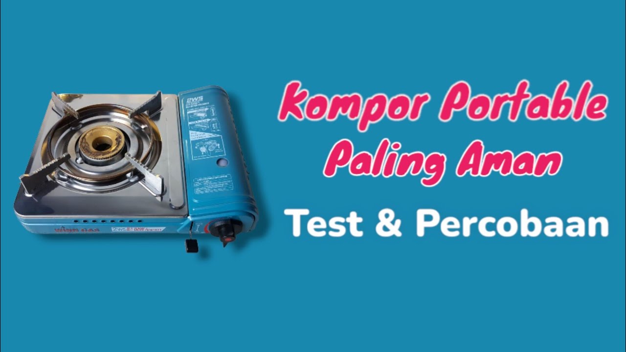 Kompor Portable Winn W2WS Full Review. Bisa untuk tabung gas LPG 3Kg atau kaleng gas