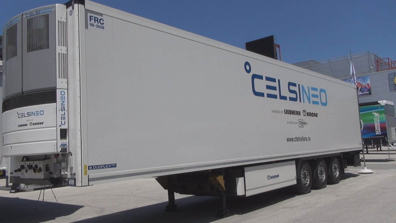 Krone Cool Liner TKS Celsineo Refrigerated Semi-Trailer (2023) Exterior and Interior