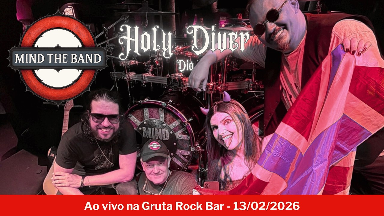 Holy Diver (Dio) - Cover ao vivo | MIND THE BAND (Gruta Rock Bar, 13/02/2026)