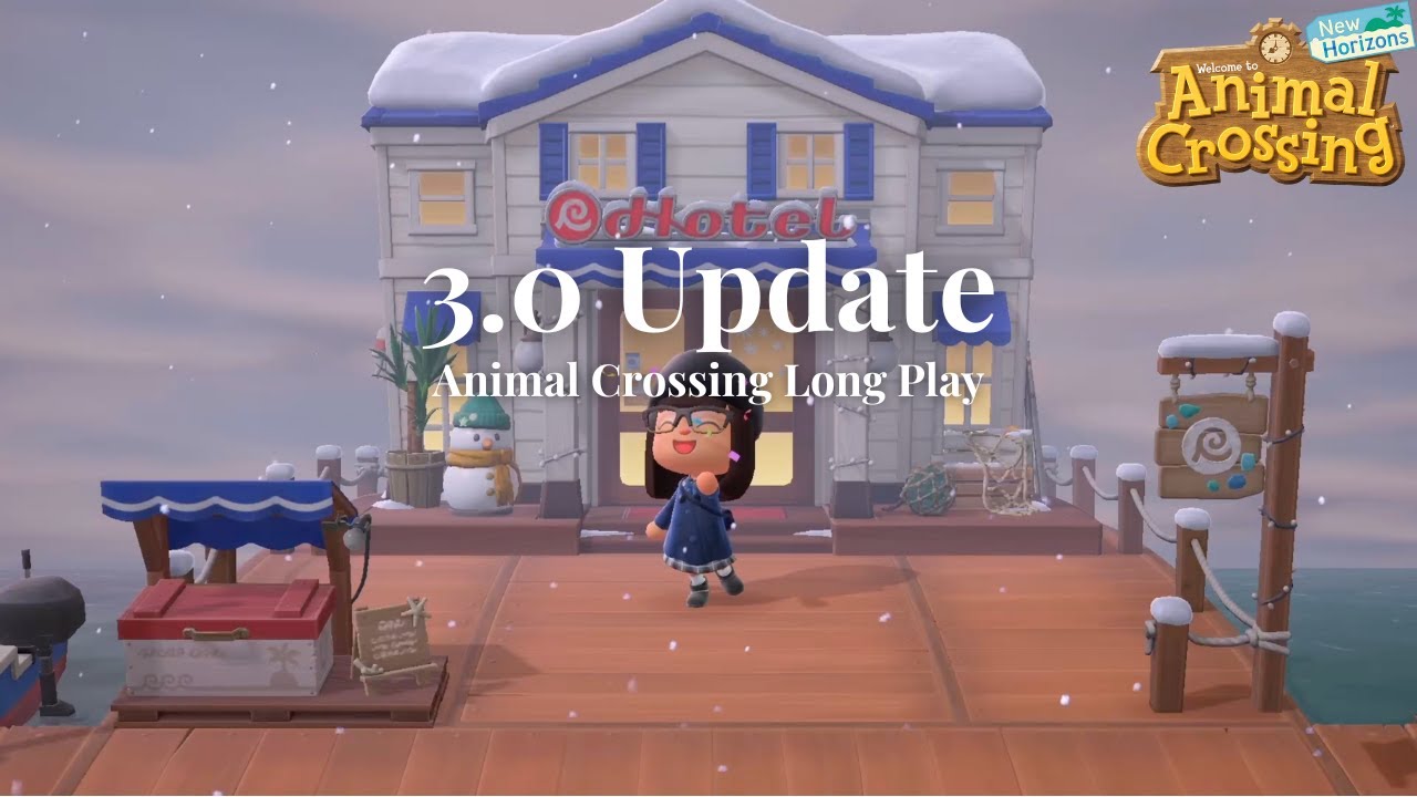 Animal Crossing 3.0 Update!! ❄️ | Cozy Day on Kyoto Island Long Play