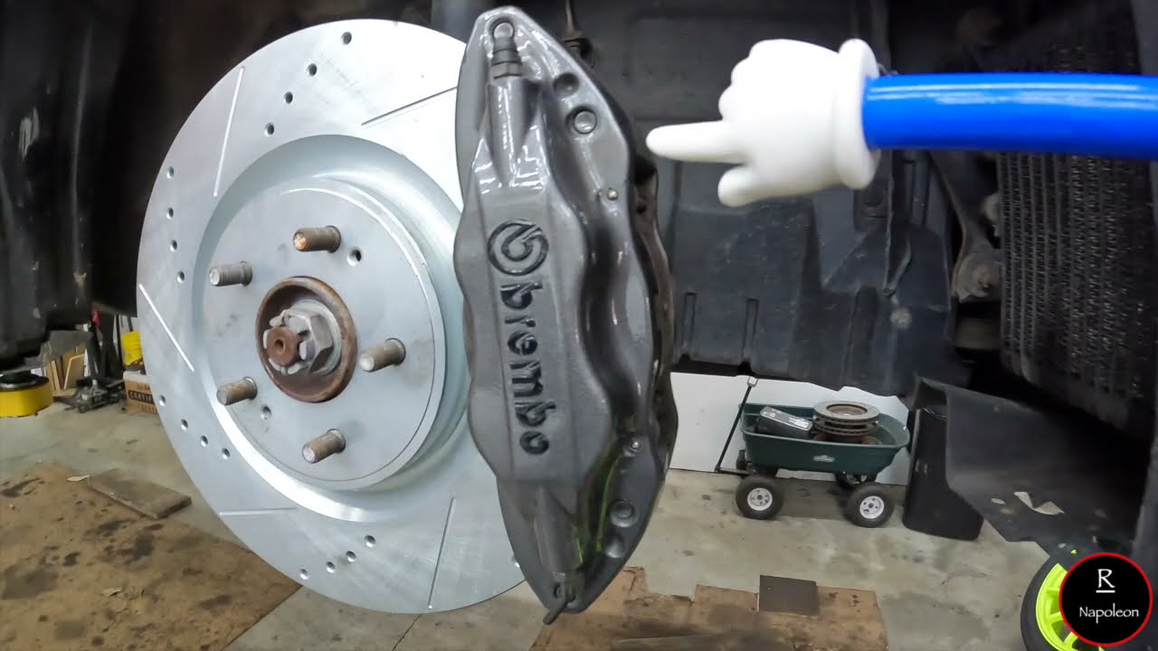 How to Change your Evo X Brakes    HD 720p