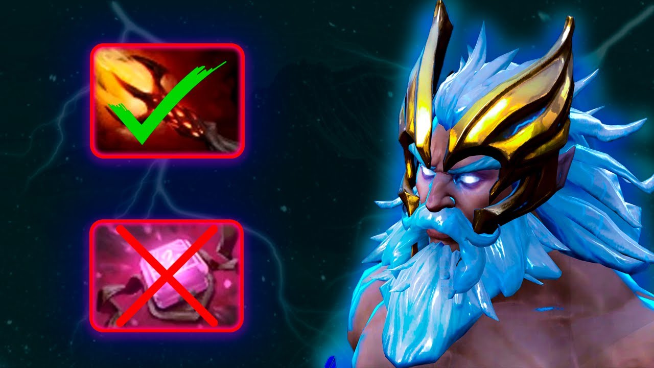 СОБРАЛ ДАГОН ВМЕСТО ФИЛКИ, И ВОТ ЧТО ПОЛУЧИЛОСЬ ⚡ DOTA 2 ZEUS
