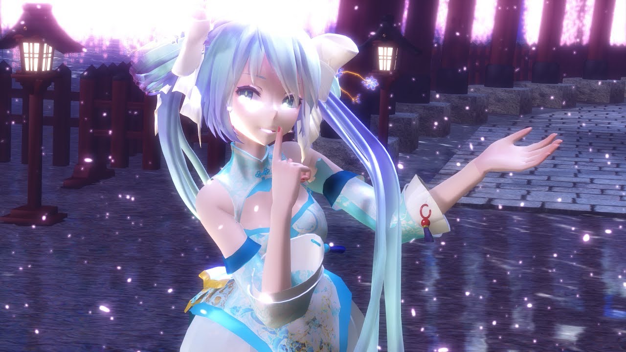 【MMD】ショートチャイナなミクで「桃源恋歌/Tougen Renka」[4K60fps]