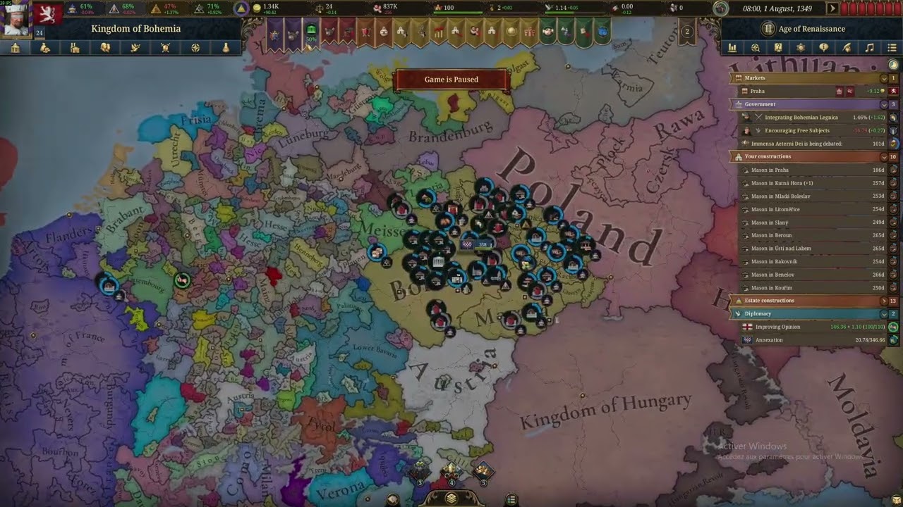 EU5 : DECOUVERTE DU NOUVEAU PATCH ET AVIS A LA FIN