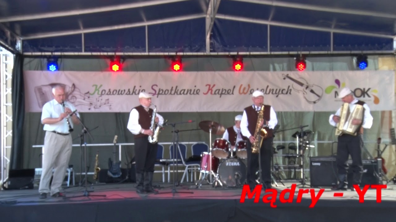 MARSZ WESELNY w wykonaniu Kapeli STERDYNIACY ! Kosów Lacki - 2018