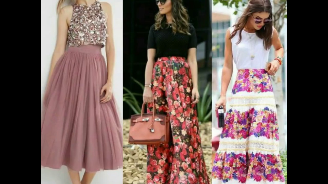 Latest skirt collection/ Trendy skirts 2017 -2018