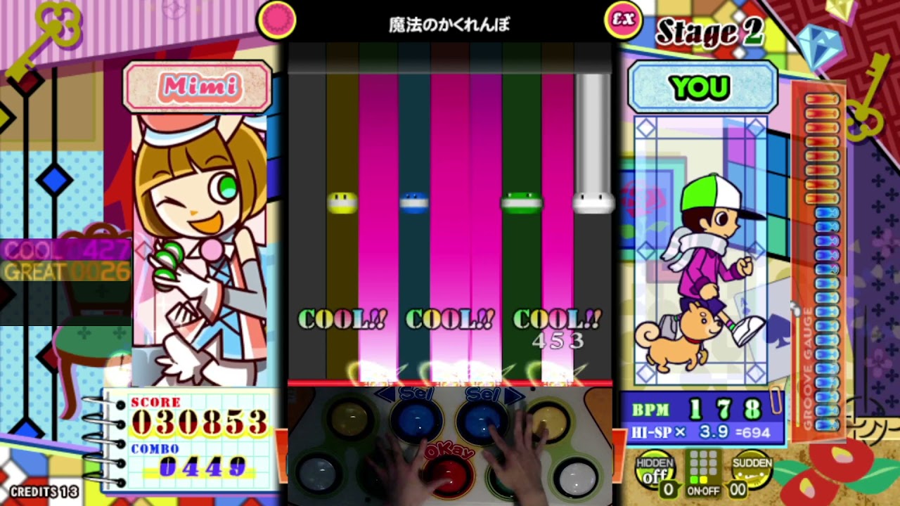 [ポップン] 魔法のかくれんぼ EX