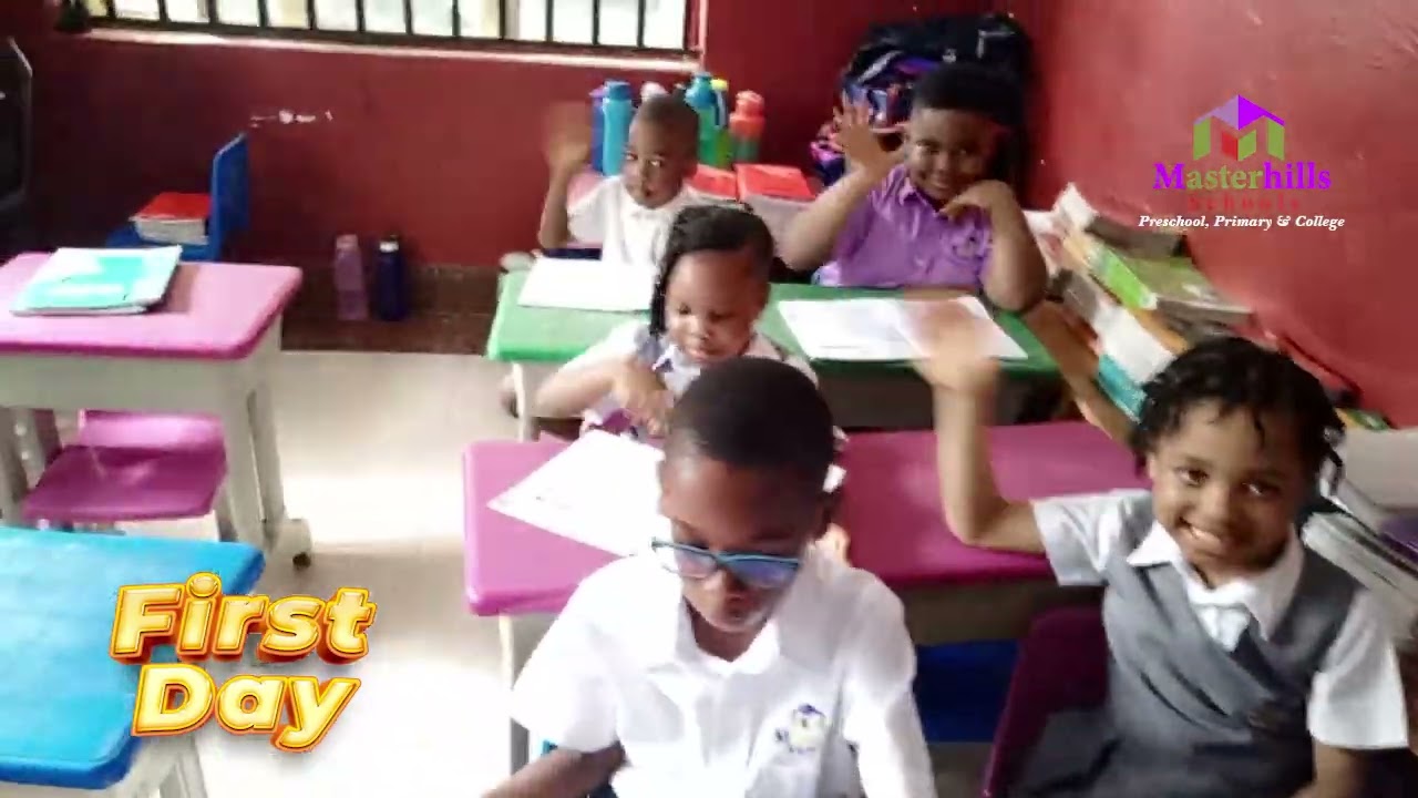 First day of school 3rd term 2023/2024 academic session!!