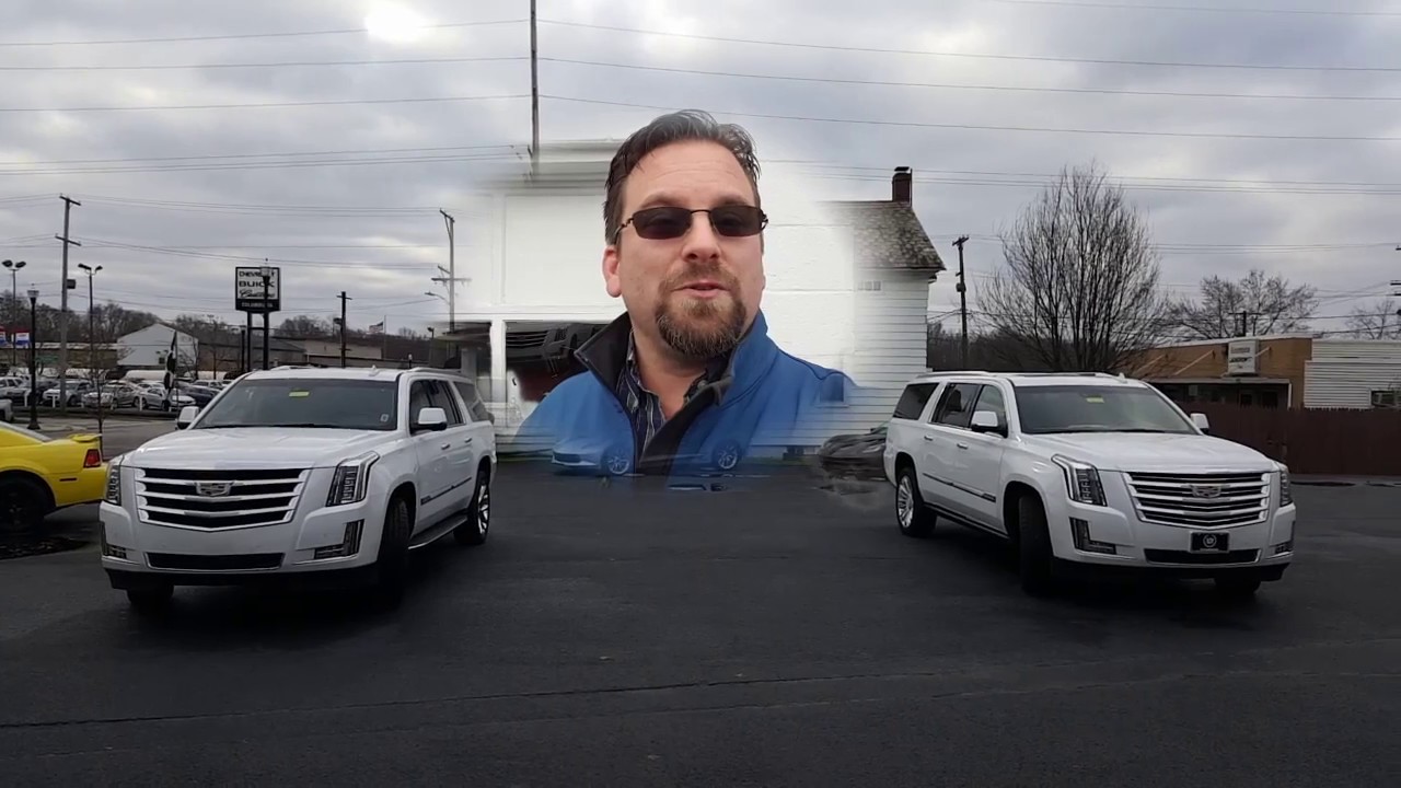 Comparing 2016 Cadillac Escalades Platinum and Premium