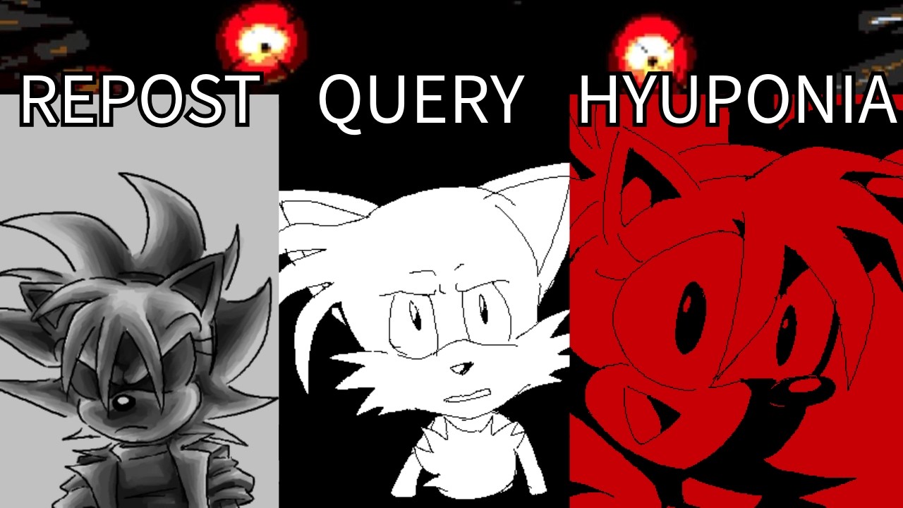 REPOST, QUERY And HYUPONIA | Sonic PC Port Comic Dub