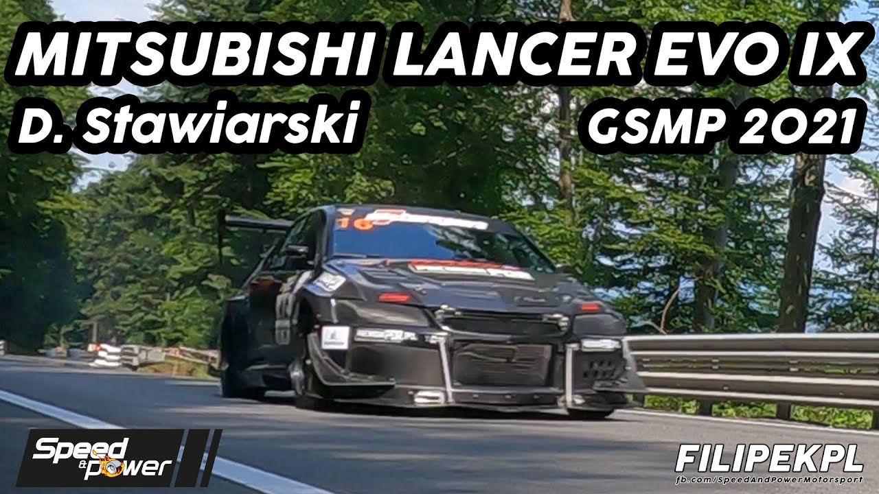 🔥MITSUBISHI LANCER EVO IX HILLCLIMB! D. Stawiarski (GSMP, EHC Limanowa 2021) Action by Speed & Power