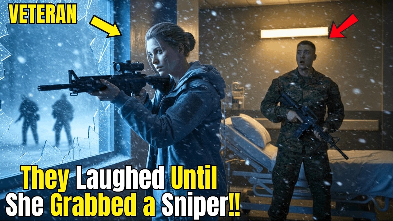 Marines Laughed at the Nurse… Then the Sniper Started Firing