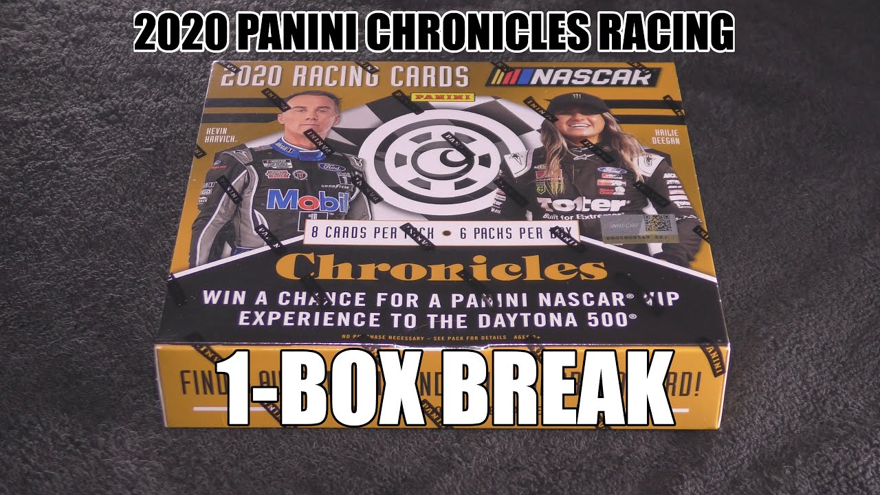 2020 Panini Chronicles Racing (NASCAR) 1-Box Break