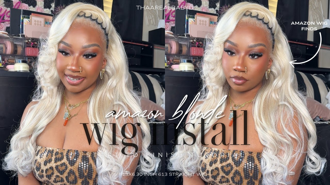 AMAZON 613 WIG | INSTALL + STYLING FT. ALIDIDI HAIR