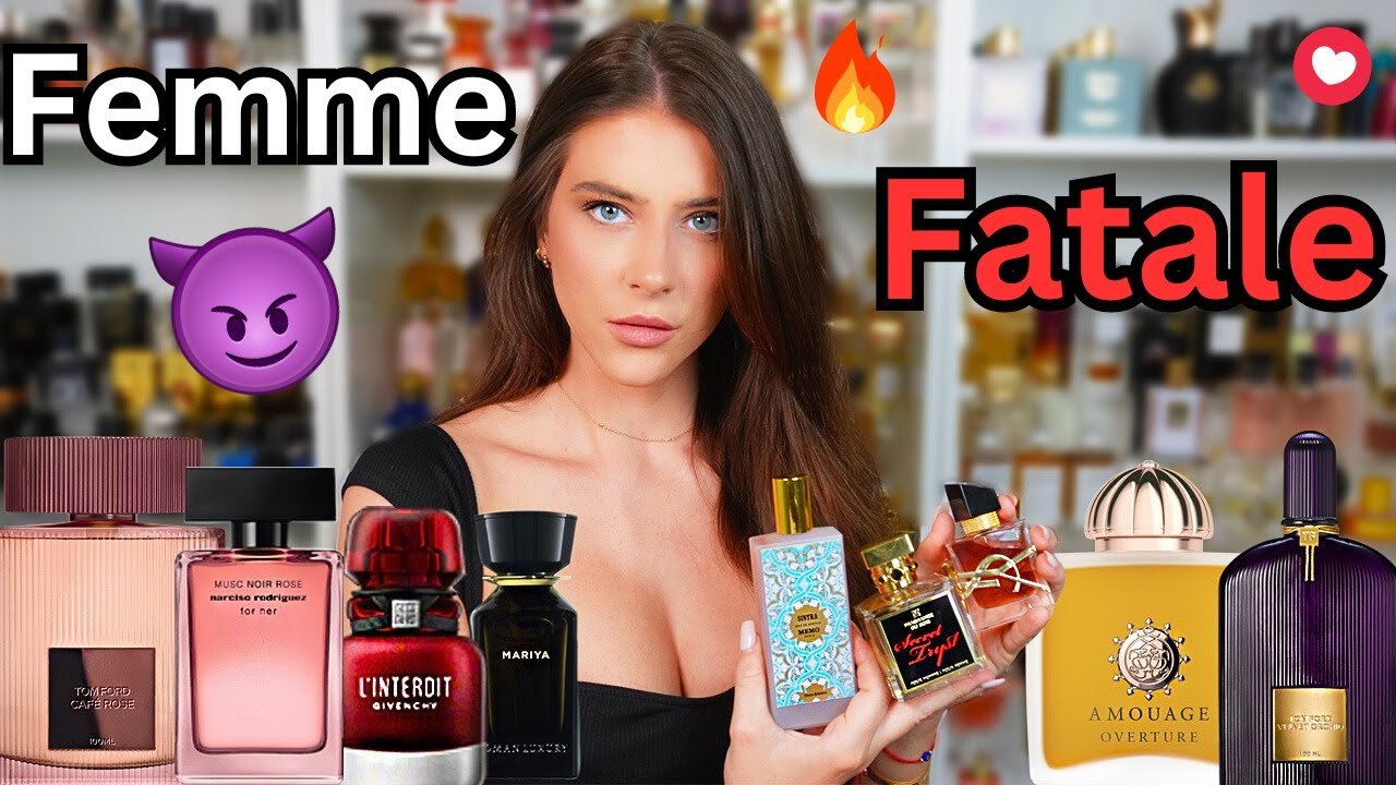 TOP 10 FEMME FATALE PERFUMES! The MOST Flirty, Sexy, Decadent Fragrances for Women