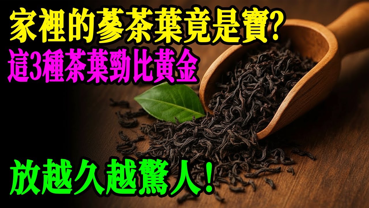 震撼！這3種「爛茶葉」比黃金還貴，放10年價值翻100倍！富豪都在偷偷收藏