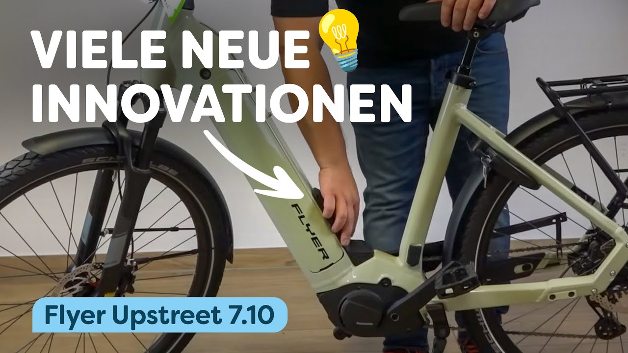 Flyer Upstreet: Ein preisgekröntes E-Bike voller Innovationen