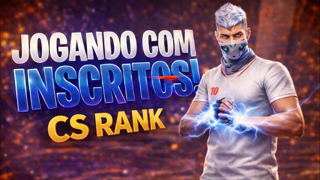 JOGANDO COM INSCRITOS E ALEATÓRIOS CS RANK