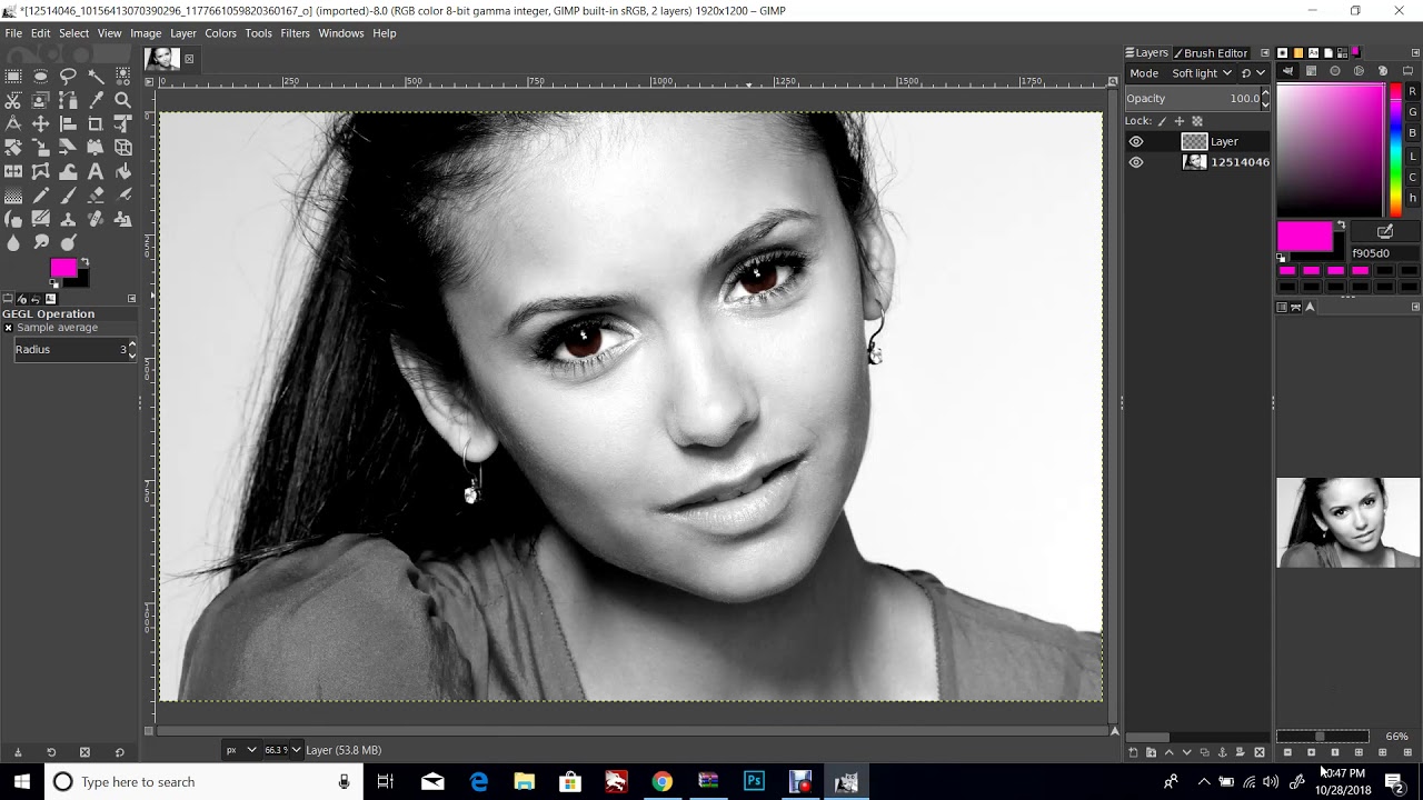 Beginner's guide to coloring with GIMP