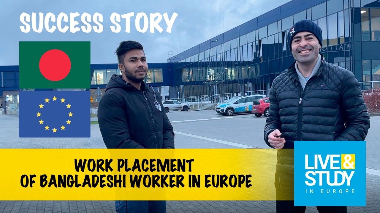 Interview with Bangladeshi in Poland / His Path from Kuwait to Poland,Visa Process, Work
