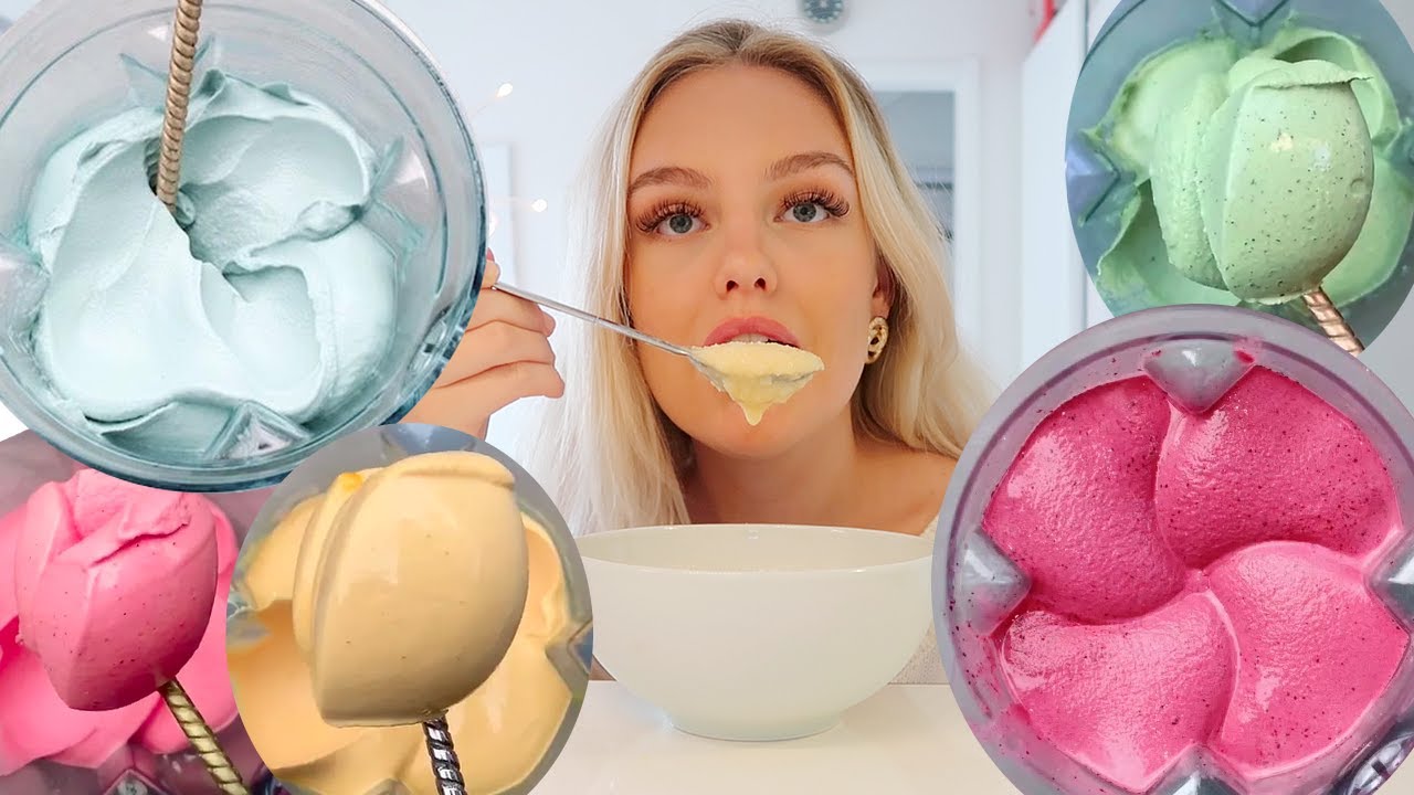GOD, FIN, TJOCK SMOOTHIEBOWL RECEPT! 4st färger