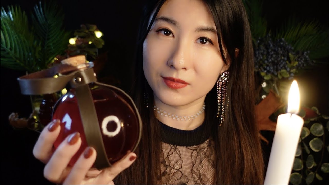 ASMR Witch Doctor Makes You a Sleep Potion 🎃🕯️ (Soft Spoken)