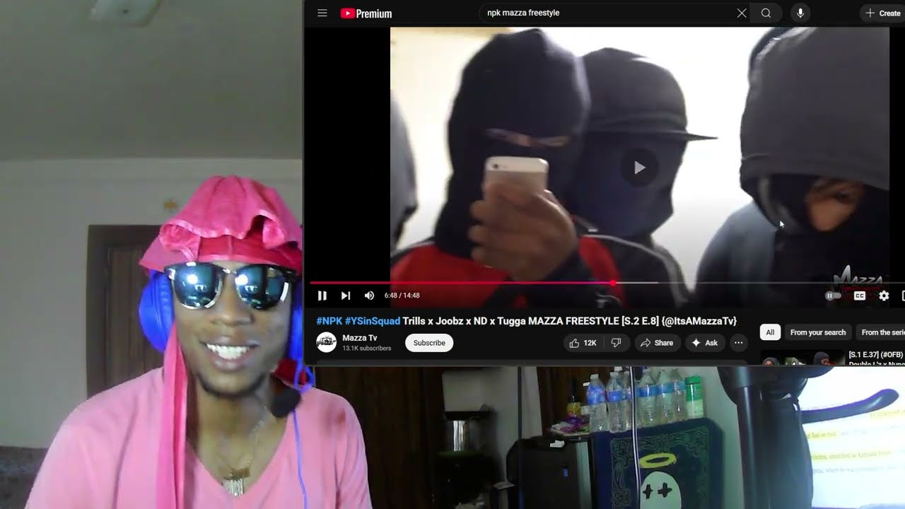 #NPK #YSINSQUAD TRILLS x JOOBZ x ND x TUGGA MAZZA FREESTYLE (S.2 E.8) #ukdrillreaction #ukroadrap 