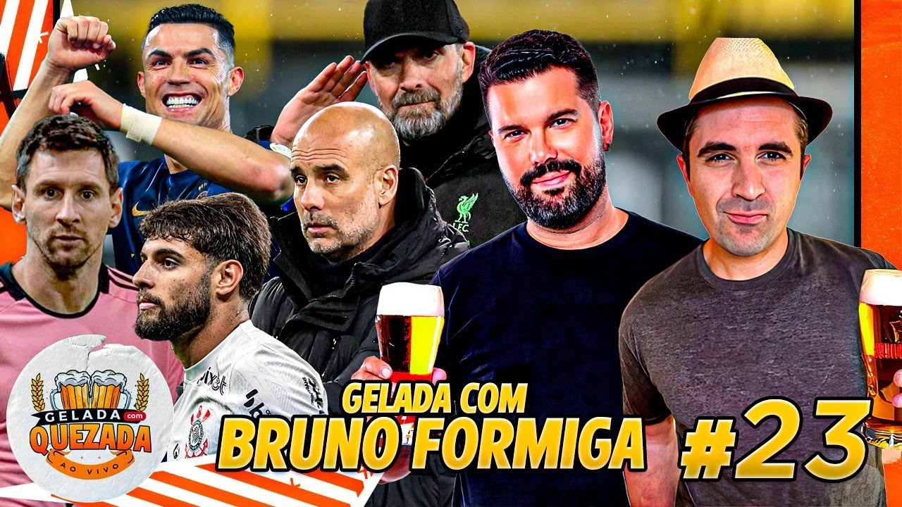 BRUNO FORMIGA: futebol moderno, banho turco e muito mais! - Gelada com Quezada
