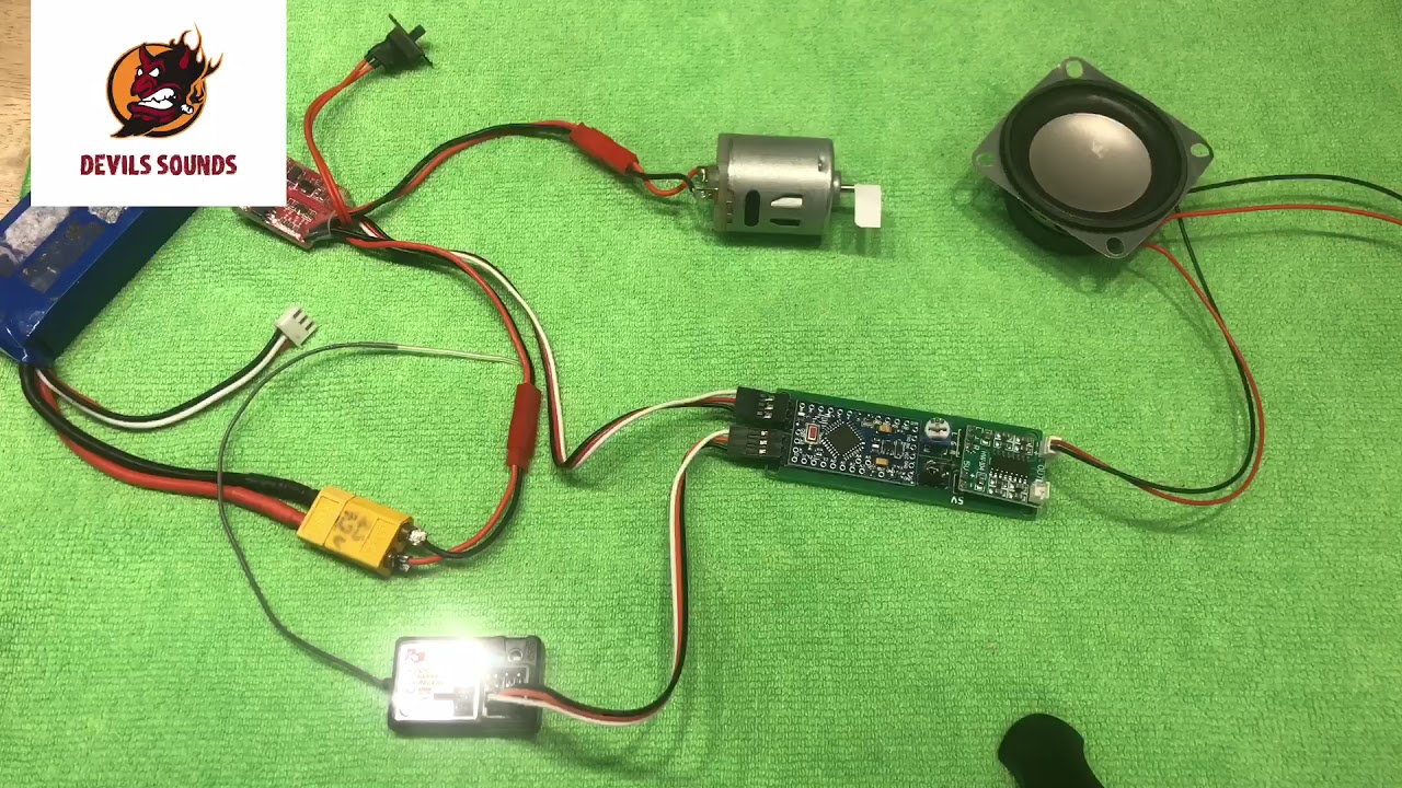 Anleitung um Anschluss des Sound Moduls