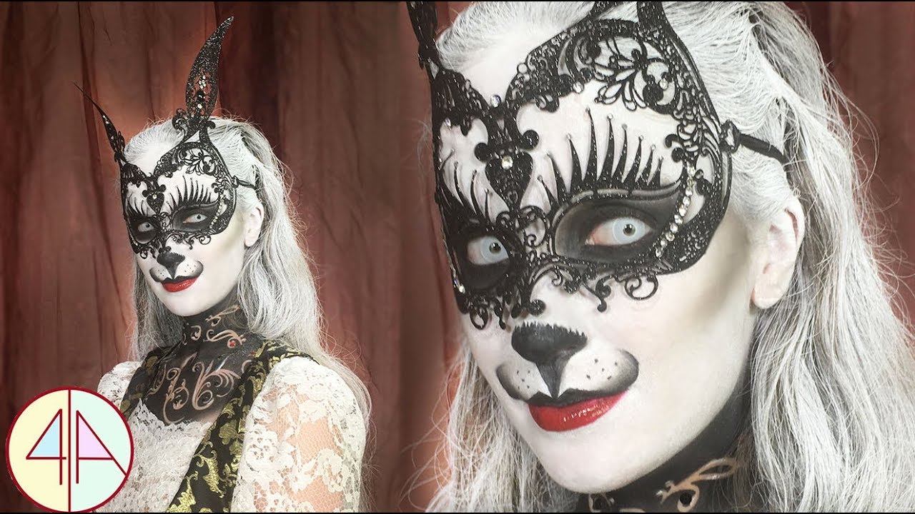 Last Minute Unique Vintage White Rabbit Makeup PART 2 | Alice In Wonderland | 4Anastasia